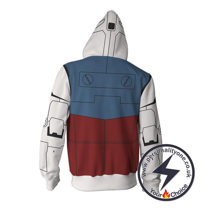 Mobile Suit Gundam Hoodie - Gundam R78 Jacket